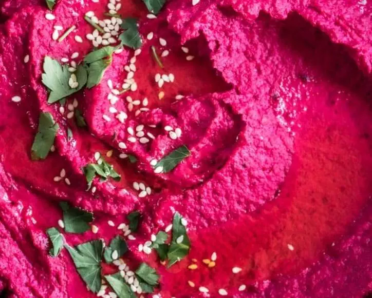 beetroot hummus